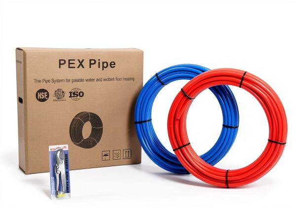 Pex-B Pipe EFIELD 1/2 inch Red Blue Tubing-6