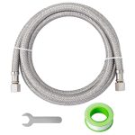 SUNGATOR Refrigerator Water Line 5 Feet PVC Stainless Steel-0