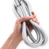 JASYA Shower Hose Stainless Steel Flexible 360 Rotation-0