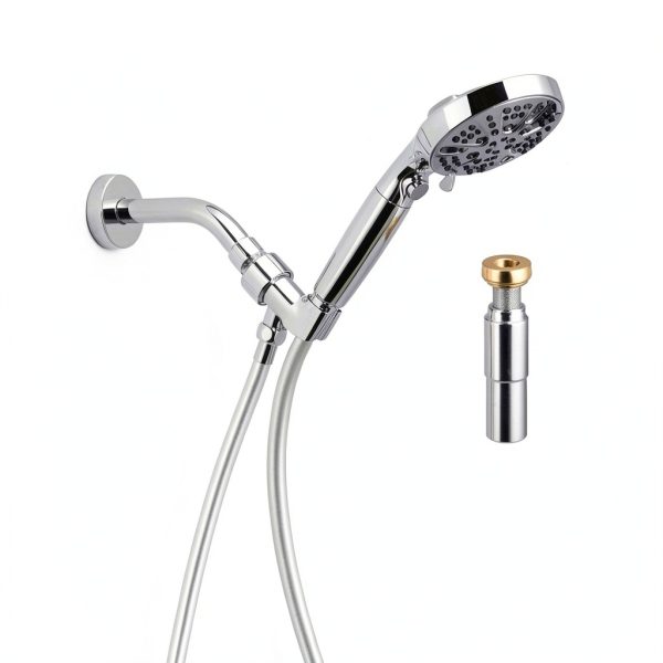 JASYA Shower Hose Silver Stainless Steel Flexible-5