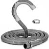 Funmit Washing Machine Drain Hose Corrugated Rubber-0
