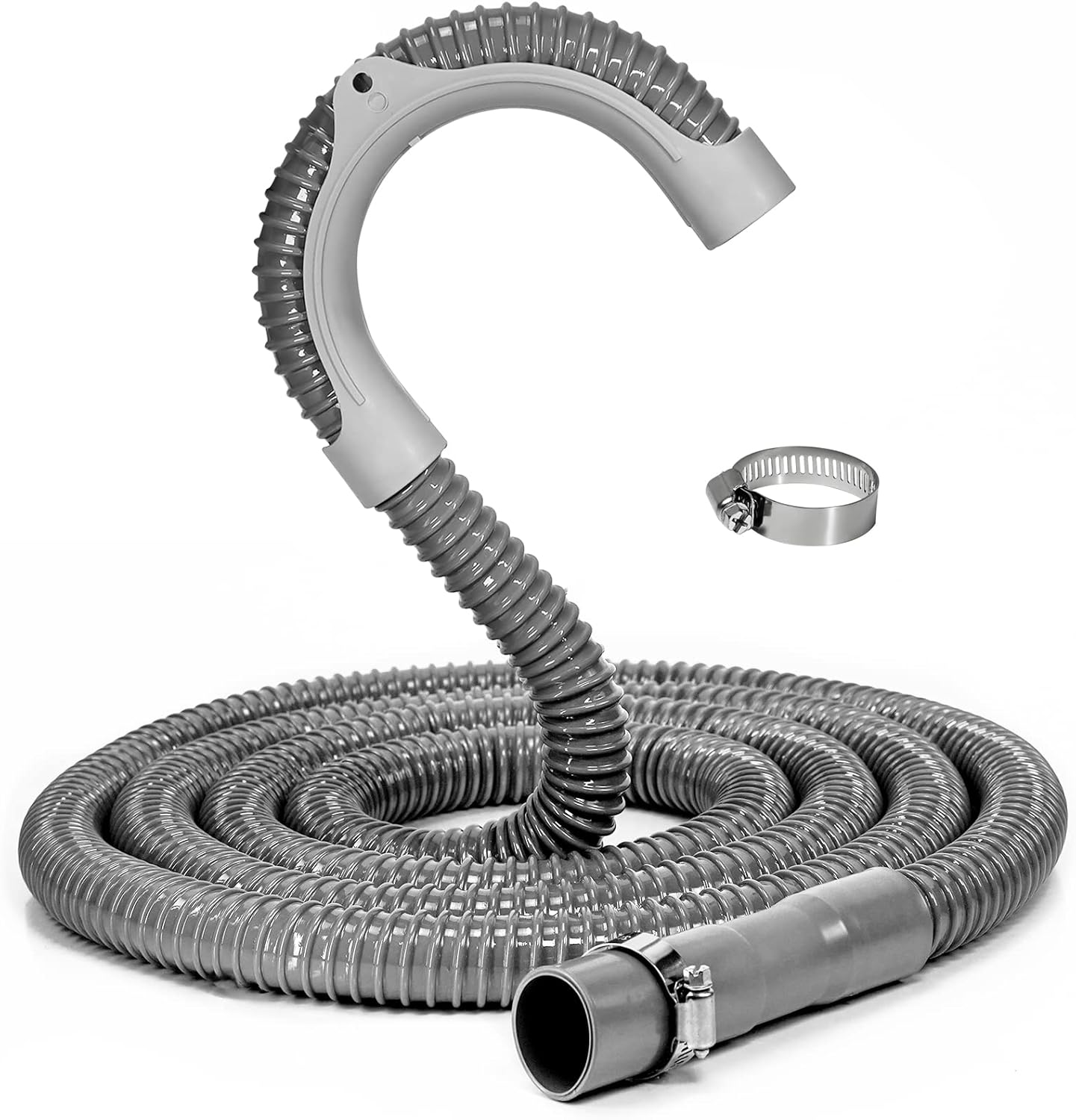 Funmit washing machine drain hose installed in a laundry room