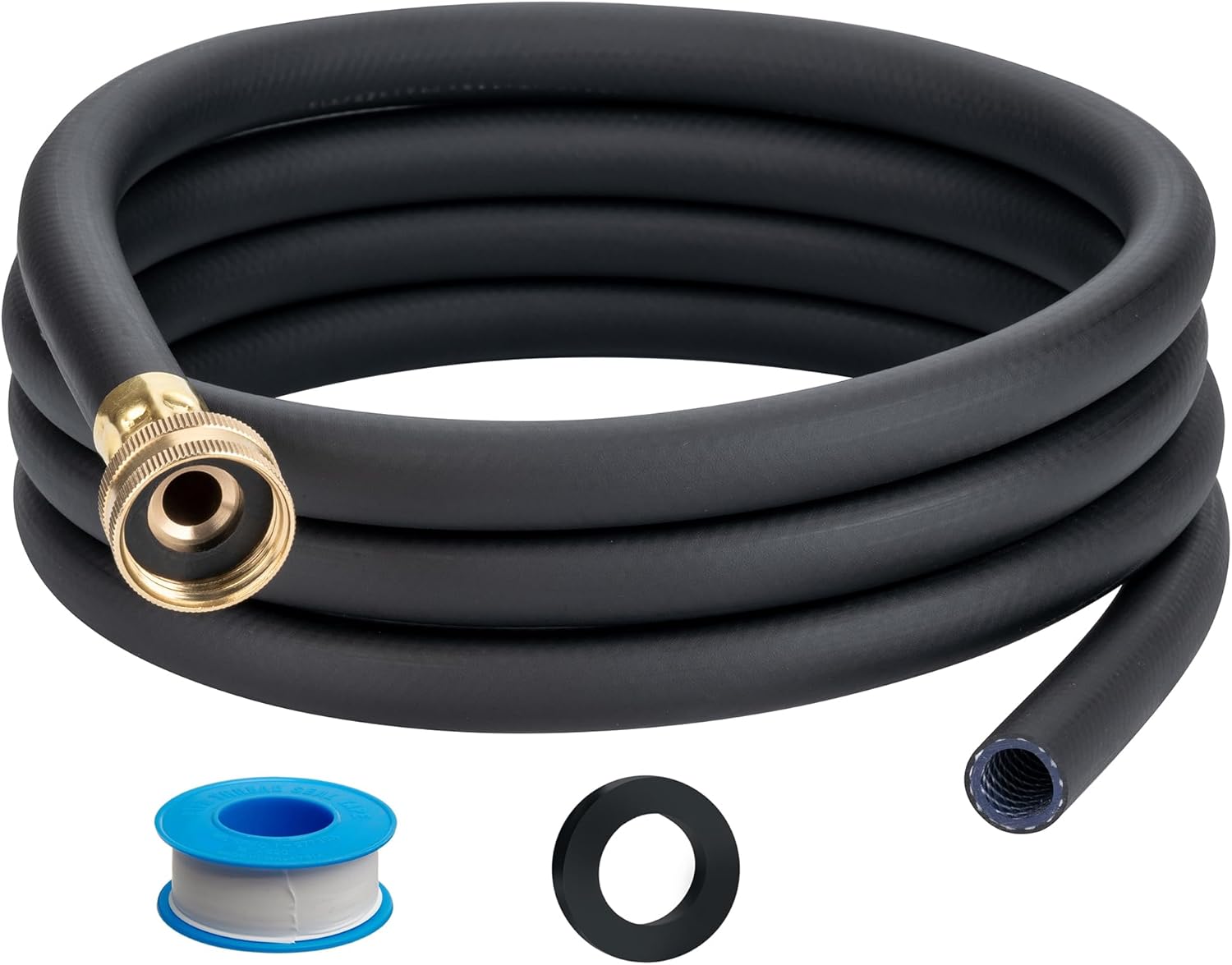 ZY-hosetube drain hose connected to a dehumidifier in a home setting