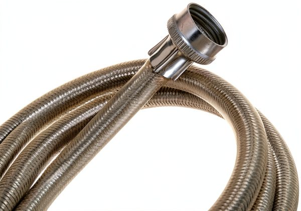 GE Stainless Steel Washer Hose Set 1600psi-4