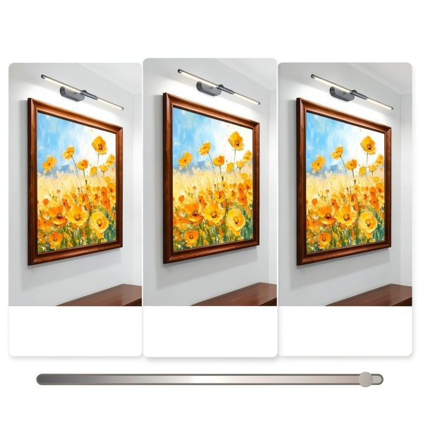 Wireless Picture Light Glendan 24" Light Remote Timer-3
