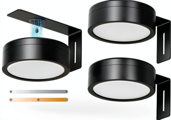 Black Picture Lights YARNOCK Light Remote Timer Dimmable 3-Pack-0