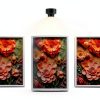 Picture Lights 3 Pack Wireless Rechargeable Wall Lights by LEITAU-2