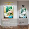 Magnetic Wireless Picture Light 16in Gold Rechargeable Remote Dimmable-6